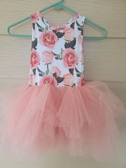 BRAND NEW WITH TAGS BUMS AND ROSES GIRLS DRESS SIZE 5/6Y