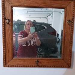 Antique beveled mirror 