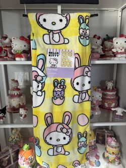 Hello Kitty Easter Throw