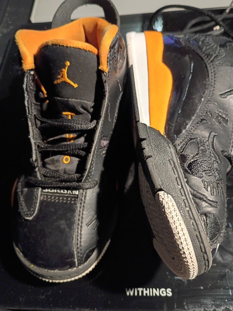 NIKE KIDS JORDAN DUB ZERO SHOES TODDLER SIZE 11C