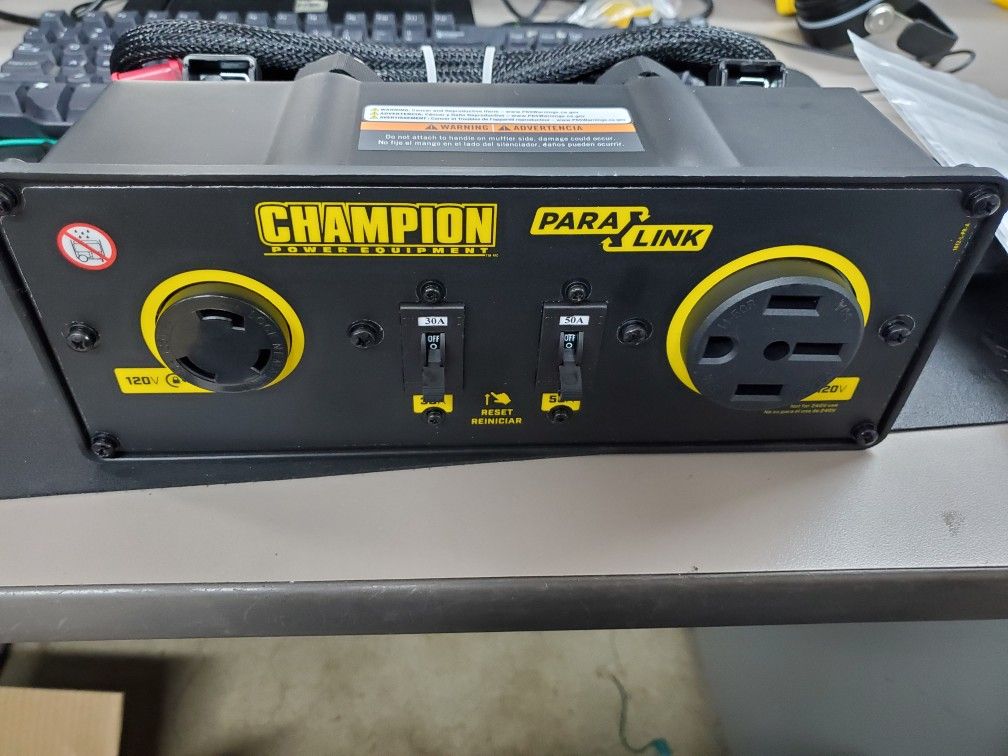 Champion 50-Amp RV Ready Parallel Kit for Linking for Sale in Phoenix ...