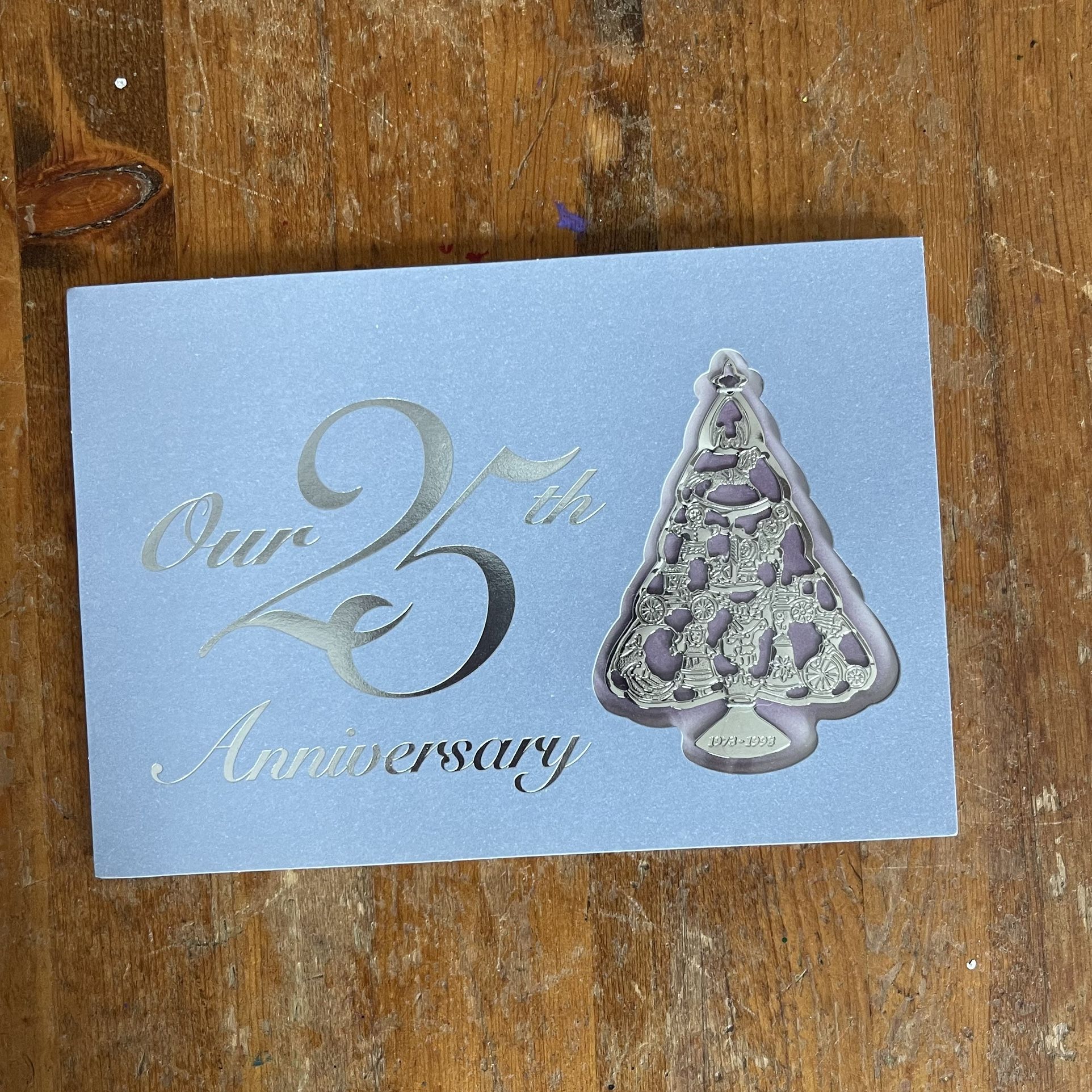 Hallmark Collector’s Club Anniversary Ornaments - Set of 2