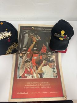 Miami Heat 2006 NBA Champions Memorabilia Set