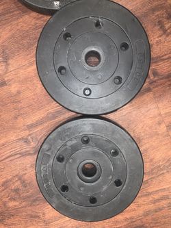 10lb weight plates 2” PAIR of 2 total 20lbs BRAND NEW