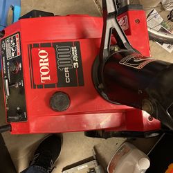 Toro CCR1000 3 Hp Snow Blower