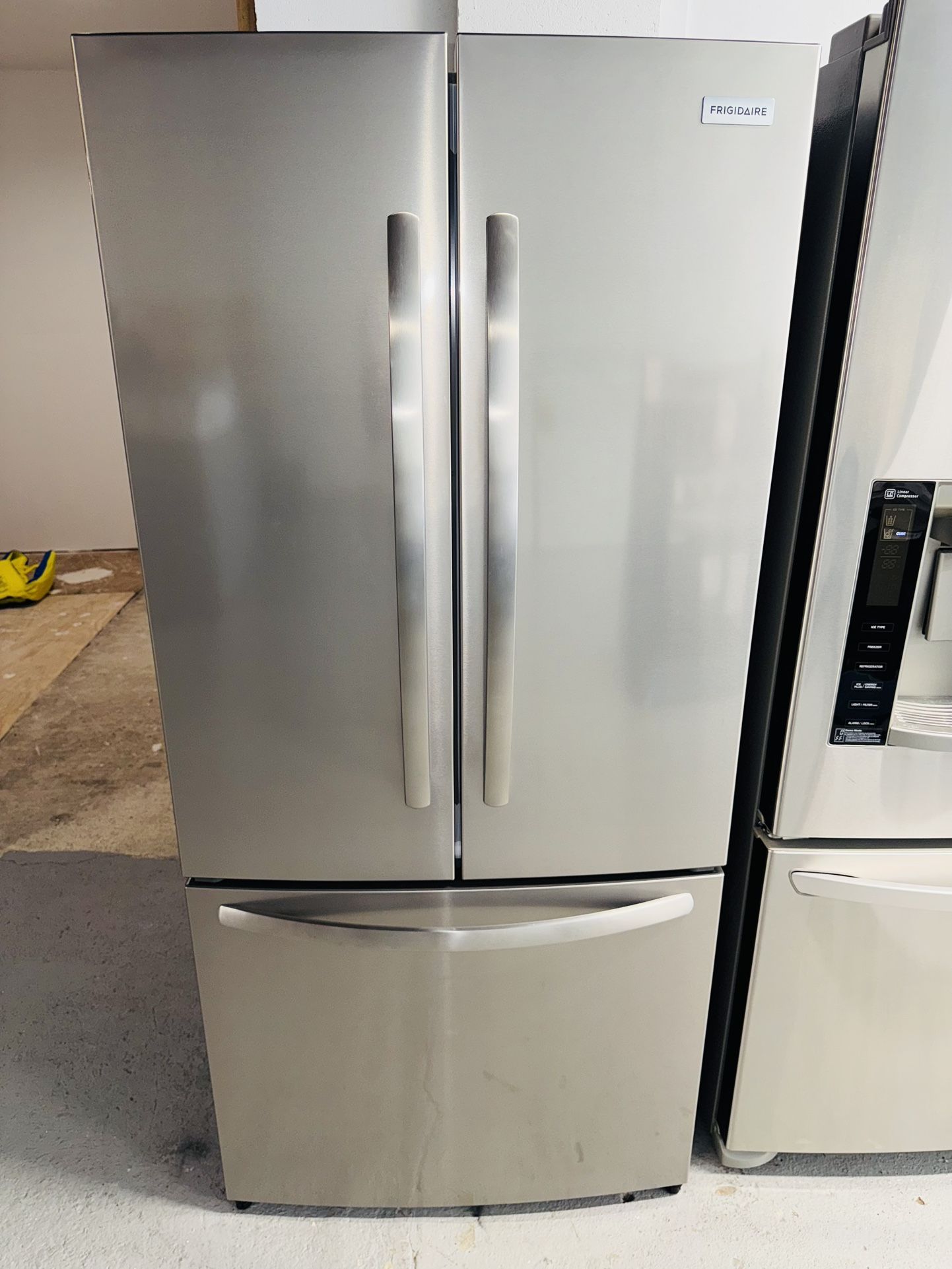 Frigidaire 31.5 in. 18 cu. ft. Counter Depth French Door Refrigerator in Fingerprint-Resistant Stainless Look