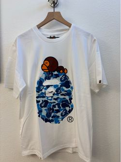 BAPE Big blue head baby milo shirt