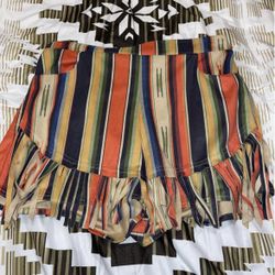 Fringe/ Sarape Shorts