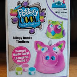 Pottery Cool Blingy Banks Clay Kit