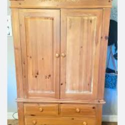 Broyhill Armoire And Queen Bed 