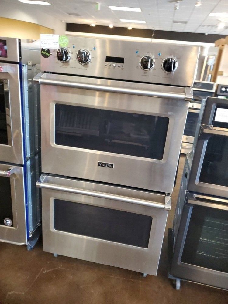 Viking Double Wall Oven Open Box 1 Year Warranty
