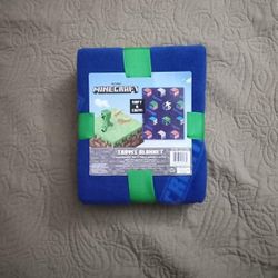 Minecraft Blanket 
