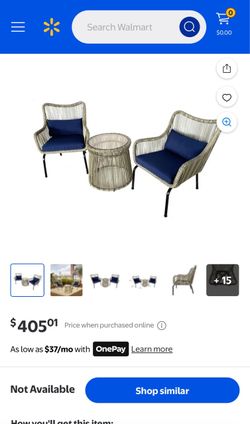 Tk classics patio set