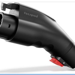 J1772 Electric Vehicles Charging Adapter Compatible with Tesla Mobile Charger, High Powered Connectors, Destination (Black