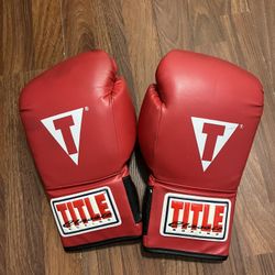 Title Boxing Gloves 