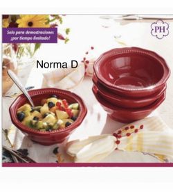 Juego de 4 platos para sopa Pavillion nuevos en su caja 🌺 Princess house 🌺