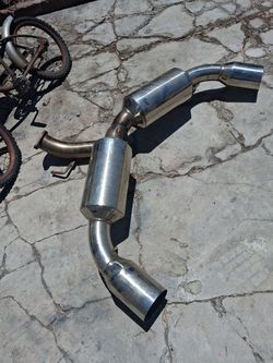 STAINLESS EXHAUST!! NO INFO!! SORRY!! 100$