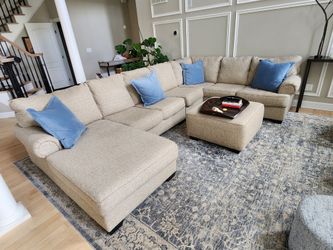 Big couch , 8-10 seater Ashleys Furniture