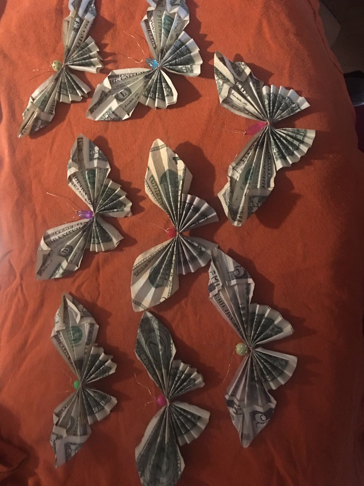Money Butterflies- Decoration