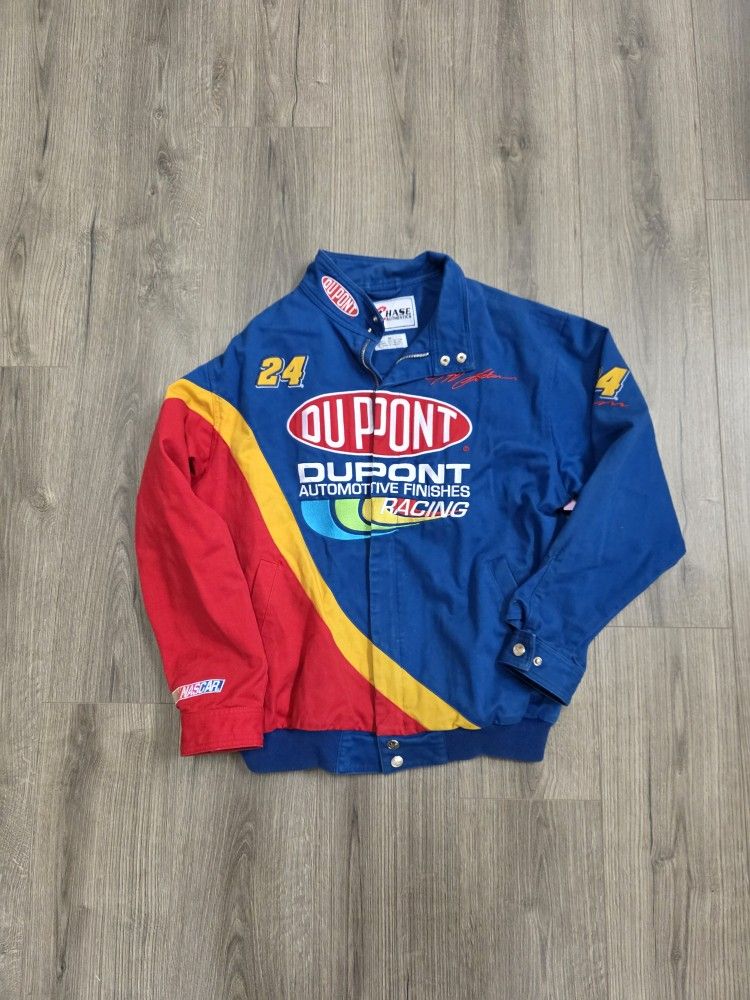 Chase Authentic Jeff Gordon Dupont Racing Jacket Mens Size Medium