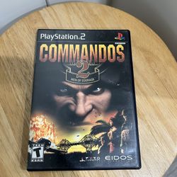 PS2 Commandos 2 Men Of Courage (CIB)