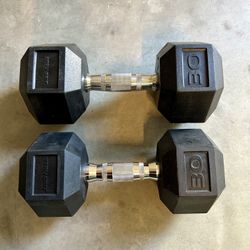 30LB Dumbbell Set!
