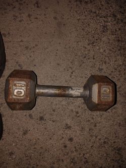 10 pound dumbell
