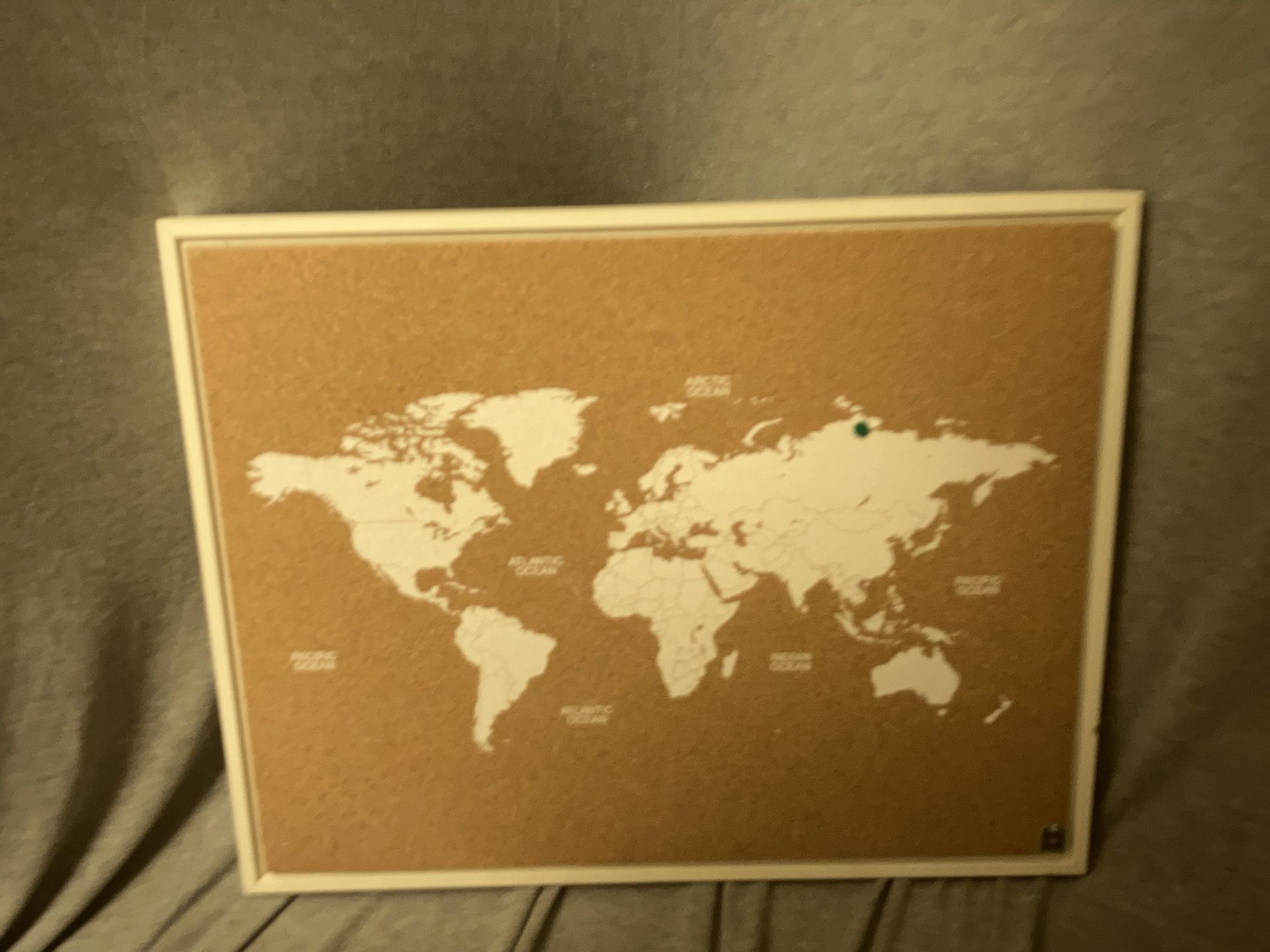 Cork World Map Oh The Places You’ll Go