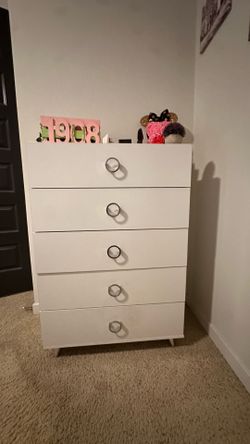 White Dresser & Nightstand