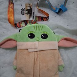 Star Wars Baby Yoda Zipper Plush