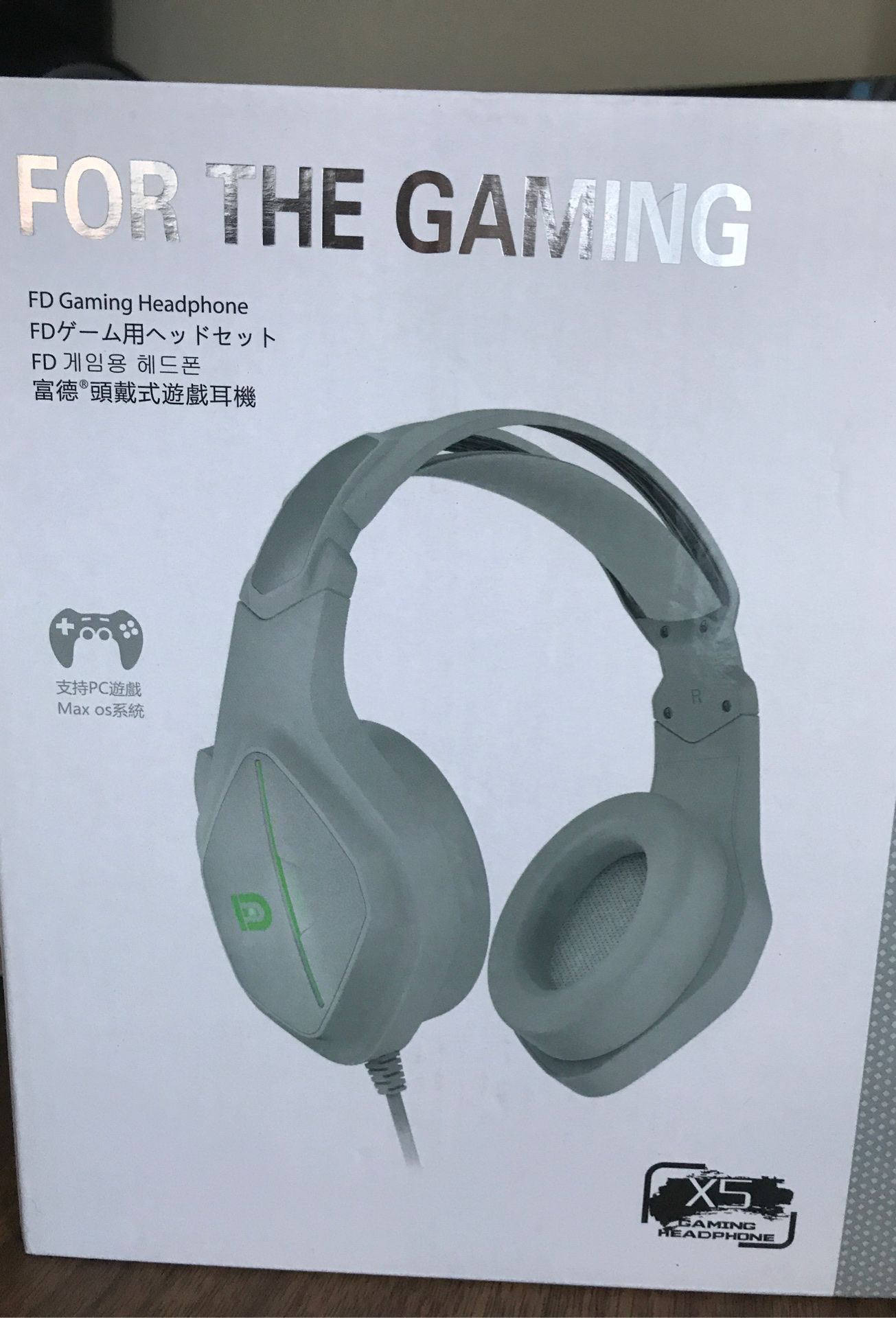 Did x5!wired 7.1 surround sound headphone gaming headset with mic