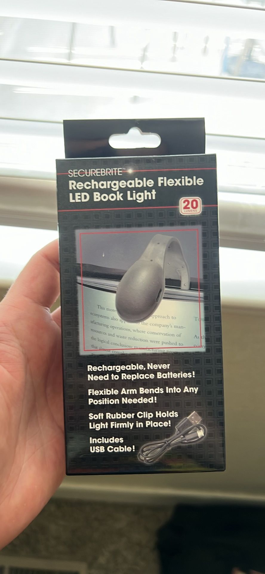 Rechargeable LED Reading Light