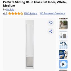 Sliding Glass Door - Doggy Door