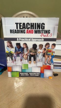 Teaching Reading And Writing Prek-3 A Practical Approach 