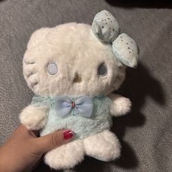 Hello Kitty Blue Plush