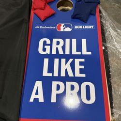 Official Bud Light Budweiser Corn Hole Game Set New