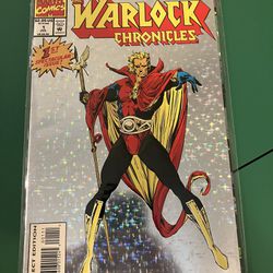 1993 The Warlock Chronicles #1 Embossed Foil Cover Comic Book