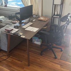 Desk And Office Chair 