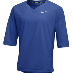 Nike Baseball Training Batting Cage Jacket Navy Blue Size XS Extra Small