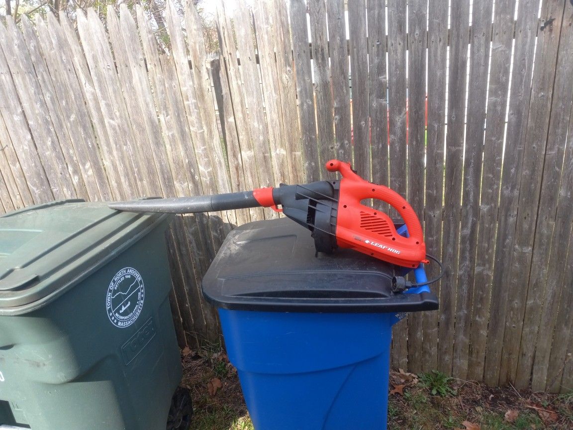Leaf Blower Electric Black And Decker