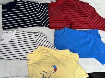 All New 8 Nautica Tshirts (XL) And 4 Armani Exchange tshirts (XL)