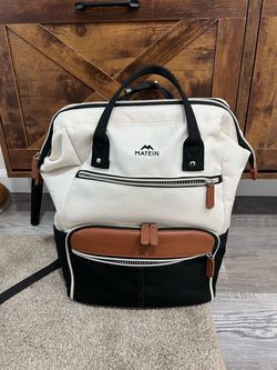 Matein Canvas Backpack lunch bag