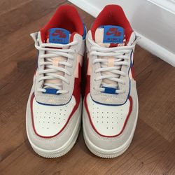 Nike Air Force Worn Once Only ! Great Shape Size 11.5 Woman Or A 9.5 Men 