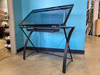 BLICK STUDIO Polaris Glass Top Drafting Table