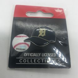 Detroit Tigers Hat Pin New