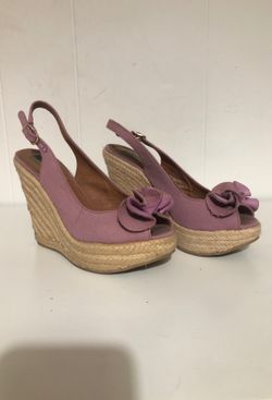 Steve Madden lavender wedges
