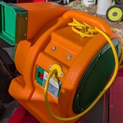 
Air Foxx DB1500a AirFoxx® High Velocity Commercial Grade Utility Blower, 1 Speed, 1-1/2 HP, 1180 CFM
