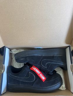 Mens shoes Nike black cats af1