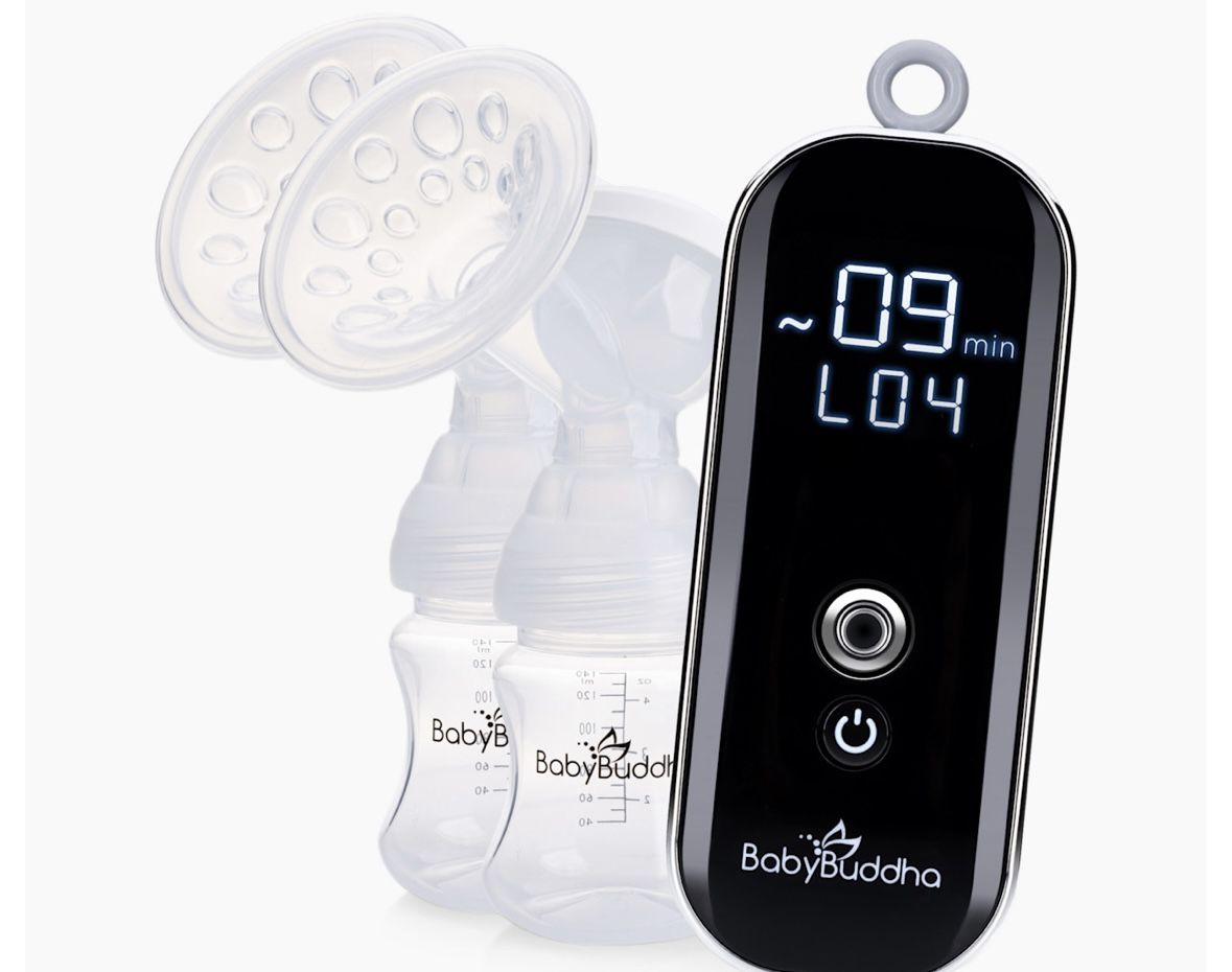 Baby Buddha Portable Hands Free Double Electric Breast Pump Kit