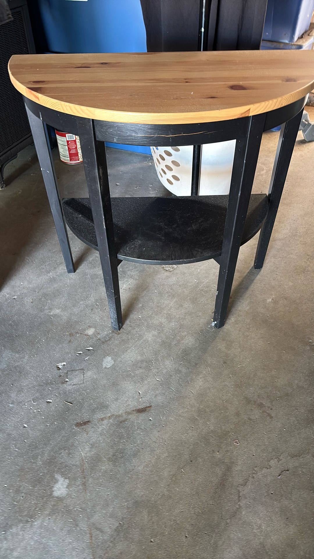 Made table